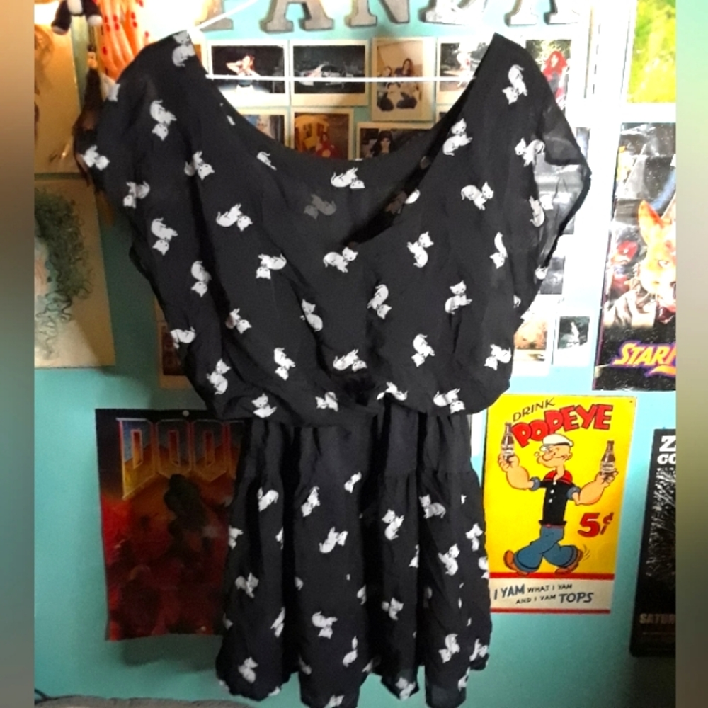 Kitty cat dress 🙀